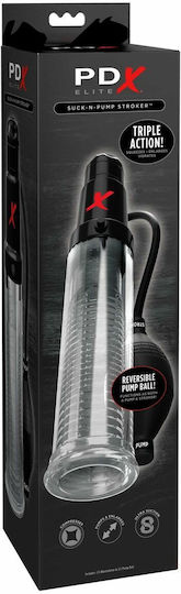 Pipedream PDX Elite Suck-N-Pump Stroker Τρόμπα Πέους Μαύρη