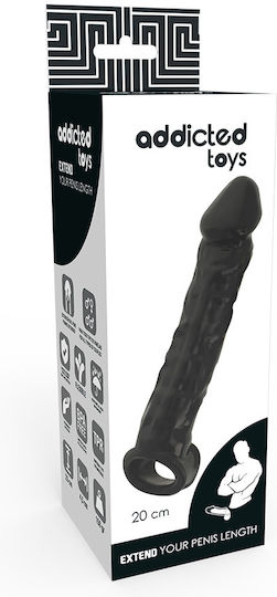 Addicted Toys Addicted Toys Dong Extension Black 20cm