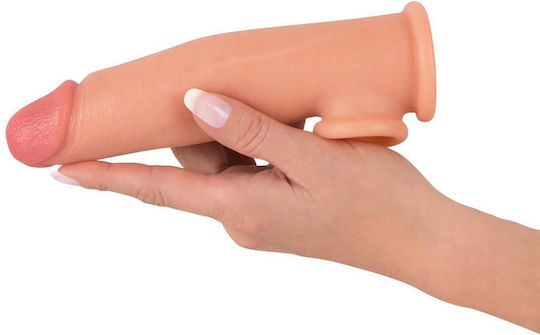 You2Toys Realistixxx Penis Extension Penis Coat Προέκταση Πέους Flesh 19cm