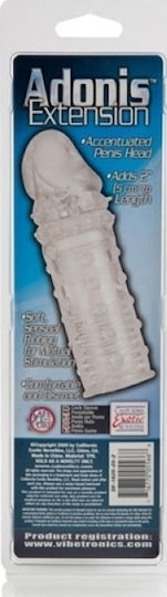 Calexotics Adonis Extension 16.5cm Clear
