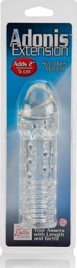 Calexotics Adonis Extension 16.5cm Clear