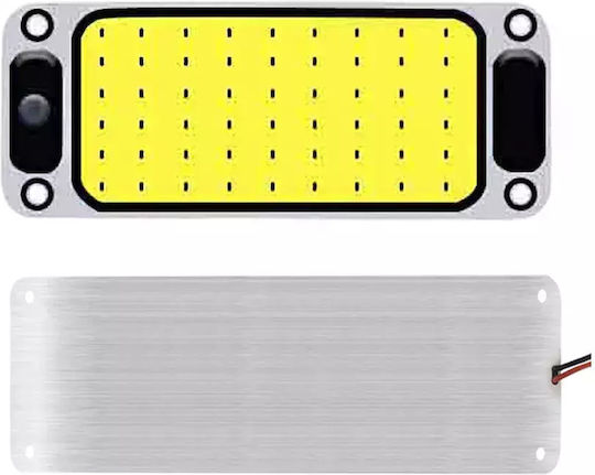 Led Vehicle Ceiling Light Strong Light 54 Led Cob 5400lm 12/24v Switch Tc-165