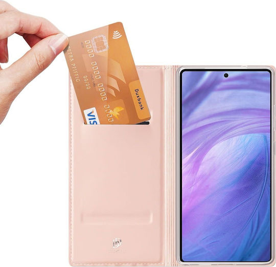 Dux Ducis Skin Pro Портмоне Кожа / Силикон Розов (SAMSUNG S25 Ultra, DUX DUCIS)