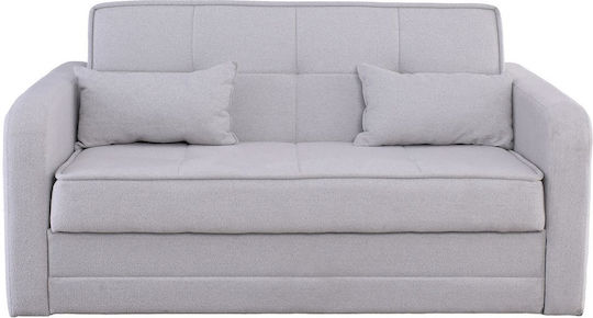 Camal Canapea Cu Două Locuri Pat Cu Spațiu De Depozitare Gri Deschis 169x105x90cm E9935,1