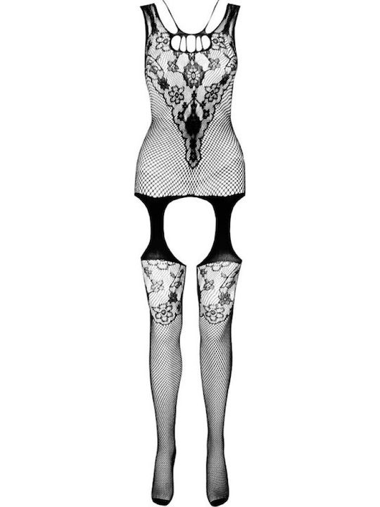 Passion Eco Collection Bodystocking Eco Bs011 Black Μαύρο