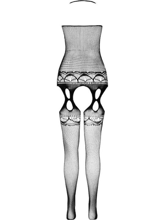 Passion Eco Collection Bodystocking Eco Bs006 Black Μαύρο