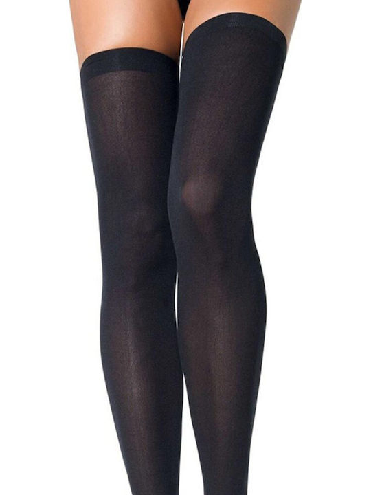 Leg Avenue Nylon Thigh Highs Sexy Black Socks