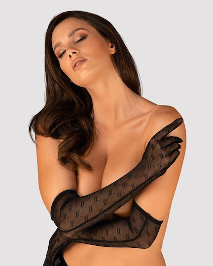 Obsessive Obsessivia Sexy Mănuși Negre