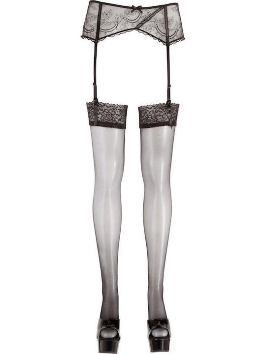 Cottelli Collection Stockings Sexy Κάλτσες Black