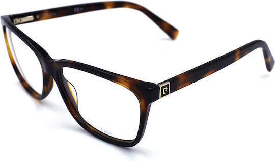 Pierre Cardin Plastic Eyeglass Frame Brown