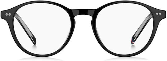 Tommy Hilfiger Männlich Kunststoff Brillenrahmen Schwarz TH2129 807