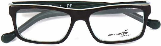 Arnette Women's Brown Prescription Eyeglass Frame
