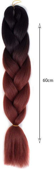Yuan Yao Rasta Hair Ombre Black-Burgundy By8 Rasta Hair