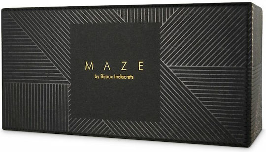 Bijoux Indiscrets Maze Tassel Flogger Μαστίγιο σε Μαύρο Χρώμα