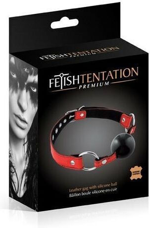 Fetish Tentation Φίμωτρο σε Κόκκινο Χρώμα