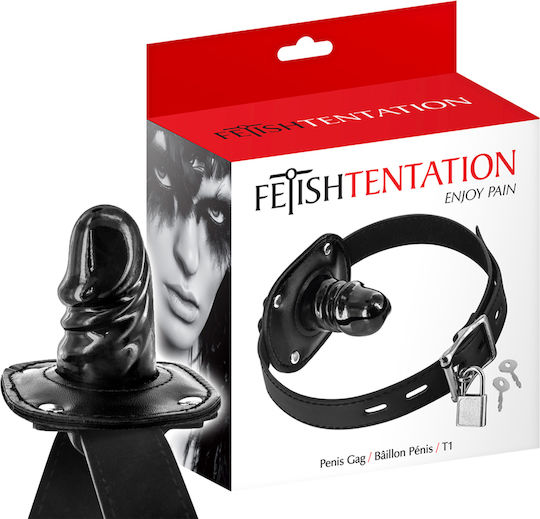 Fetish Tentation Knebel in Schwarz Farbe