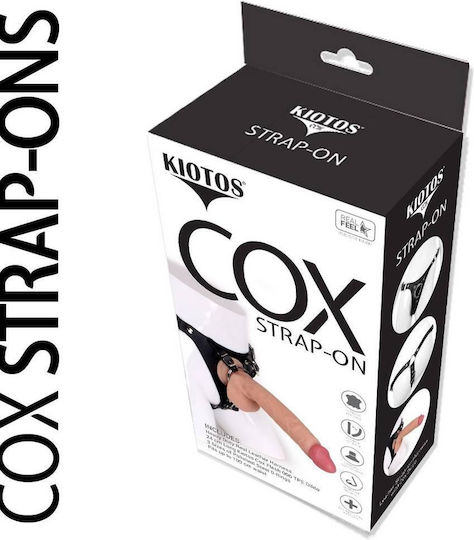 Kiotos Harnașament Cox Cu Dildo În Culoare Neagră