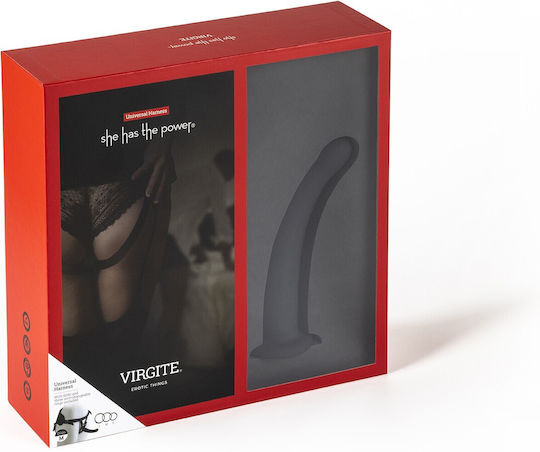 Virgite Strapless Strap On με Dildo σε Μαύρο Χρώμα