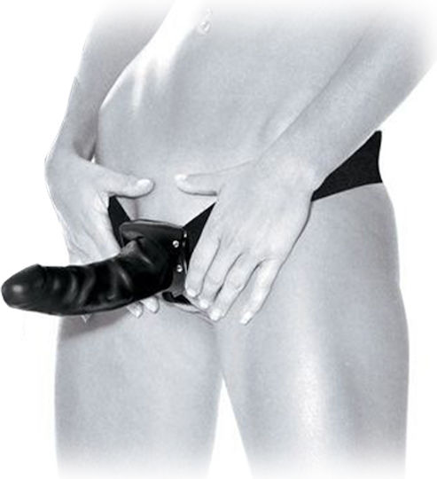 Pipedream Strap-on Harnașament cu Dildo 14cm în Culoare Negru