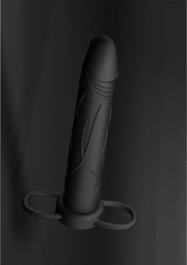 Shots Realistic Treasure με Dildo 14cm σε Μαύρο Χρώμα