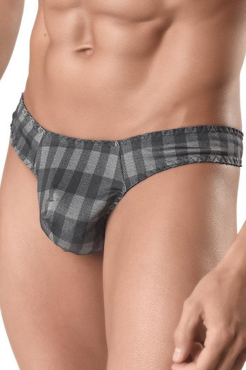 Anais Apparel Ανδρικό Sexy String Γκρι
