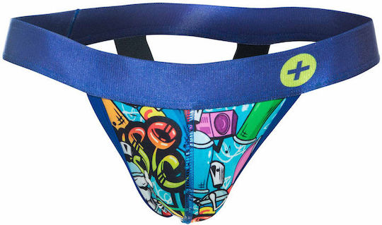 Male Basics Hipster-Tanga Blue