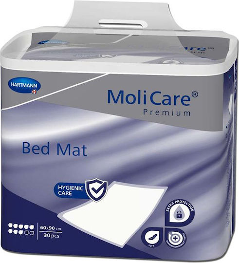 Hartmann MoliCare Premium Incontinence Underpads 8 Drops 60x90cm 30pcs