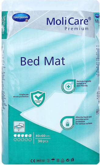 Hartmann Molicare Premium Incontinence Underpads 5 Drops 60x90cm 30pcs