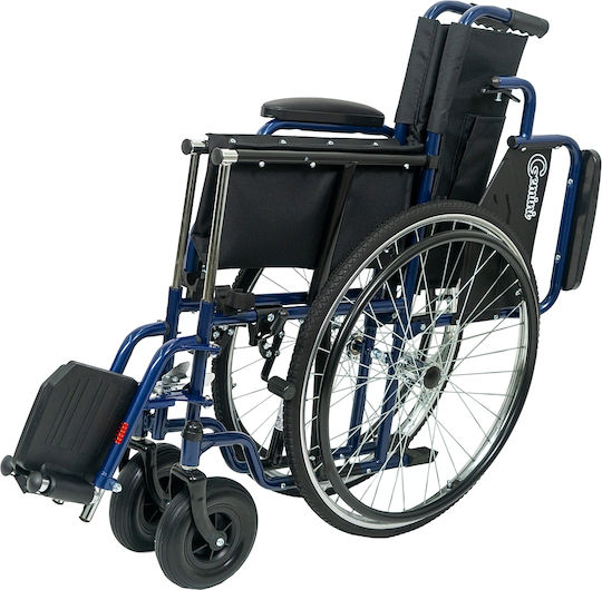 Mobiak Gemini 24’ Wheelchair Wheelchair 24" Folding Simple Type 46cm 0811600 Blue