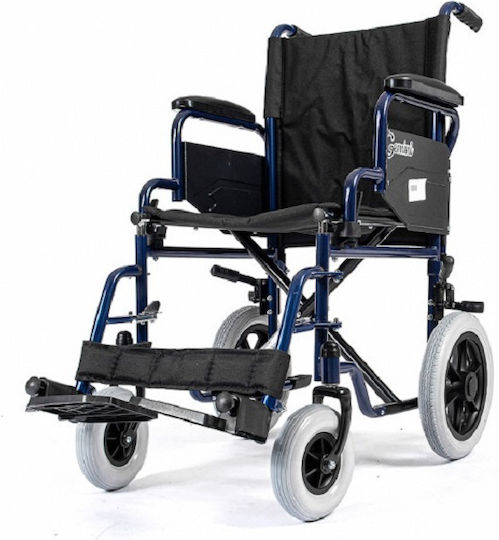 Mobiak Gemini Wheelchair 12" Simple Type Wheelchair 43cm Blue