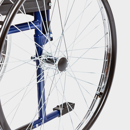 Mobiak Gemini Wheelchair 24" Folding Simple Type 20cm 0811601 Blue