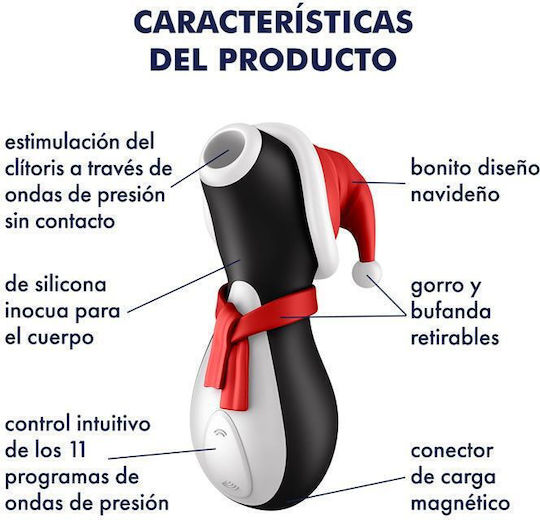 Satisfyer Αναρροφητής Αιδοίου Μαύρος