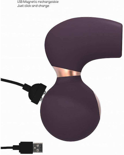 Shots Irresistible Invincible Clitoral & Nipple Suction Device Vibration Purple