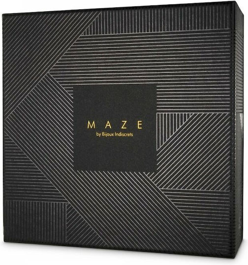 Bijoux Indiscrets Maze Breiter Gürtel & Fesseln Schwarz