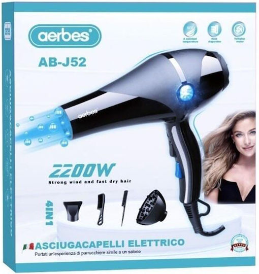 Aerbes Πιστολάκι Μαλλιών 2200W