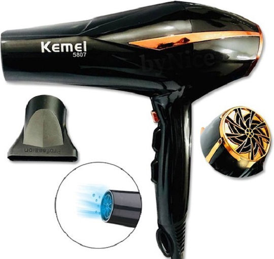 Kemei Haartrockner 3000W Black