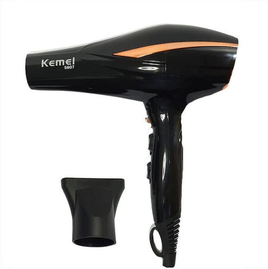 Kemei Hair Dryer 3000W Black KM-8213