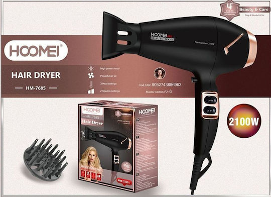 Hoomei Professionell Haartrockner 2100W