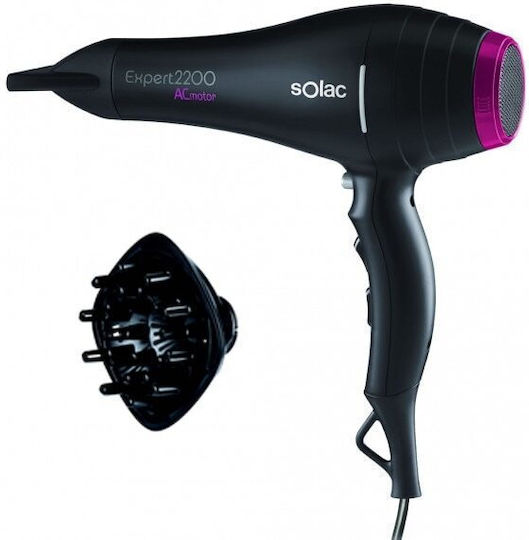 Solac SP7151 Professionell Haartrockner mit Diffusor 2200W