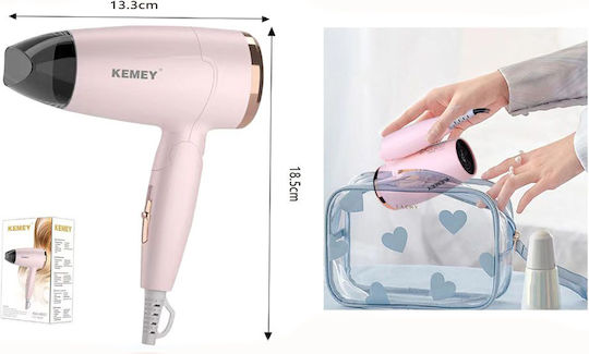Kemei Πιστολάκι Μαλλιών 1500W