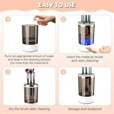 Electric Ultrasonic Makeup Brush Cleaner