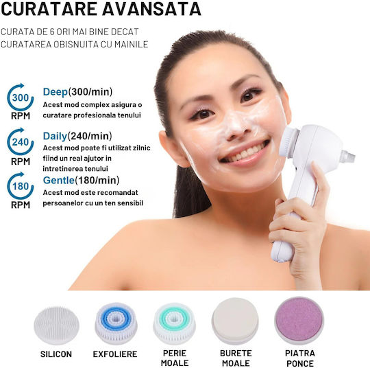 Perie Facial pentru Curățare de Puncte Negre