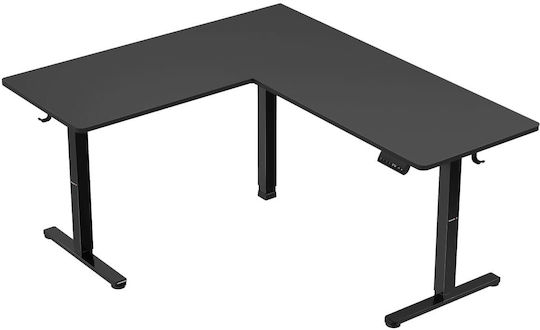 Ηλεκτρικό Γραφείο Gaming με Ρυθμιζόμενο Ύψος 160x60εκ. Μαύρο Ηλεκτρικό Γραφείο Gaming με Ρυθμιζόμενο Ύψος 160x60εκ. Μαύρο