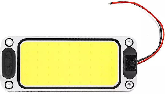 Led Vehicle Ceiling Light Strong Light 54 Led Cob 5400lm 12/24v Switch 2pcs Tc-166