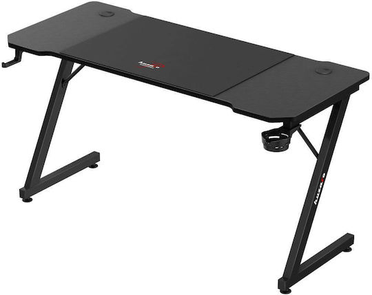 Γραφείο Gaming 140x60x74εκ. Black