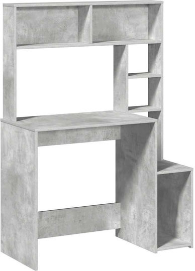 Computer Office Wooden Gray 100x45x140cm