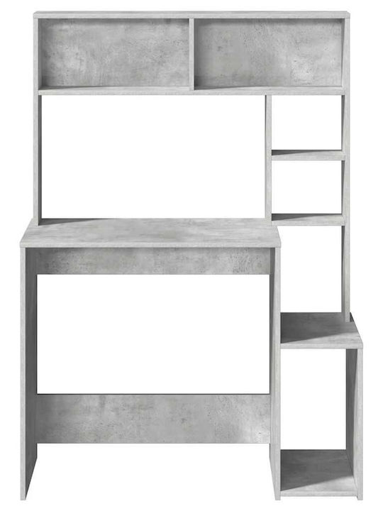 Computer Office Wooden Gray 100x45x140cm