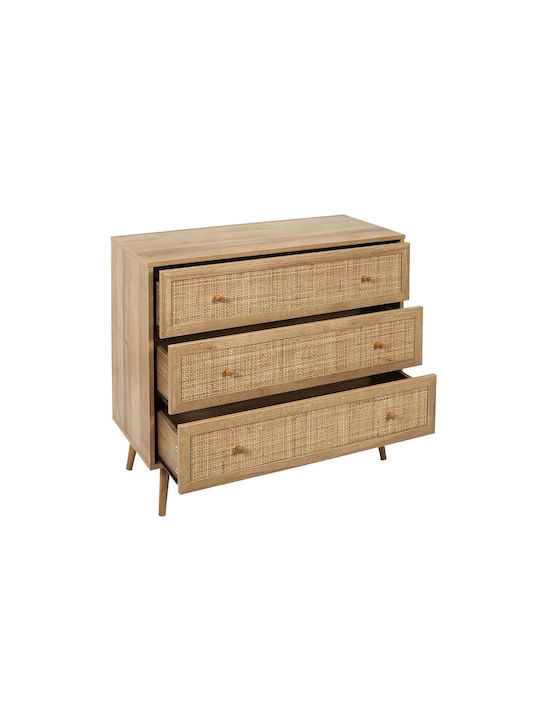 Bali Home Deco Factory Flurmöbel 3 Schubladen Maße 90x39x79cm Hd7455