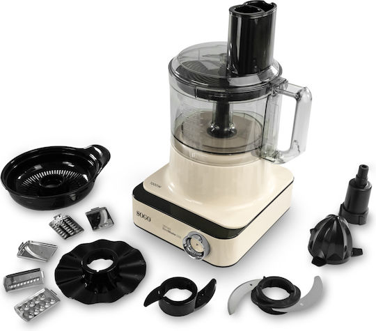 Sogo Multifunctional Food Processor 1000W with Pot 2.3lt and Jug Blender