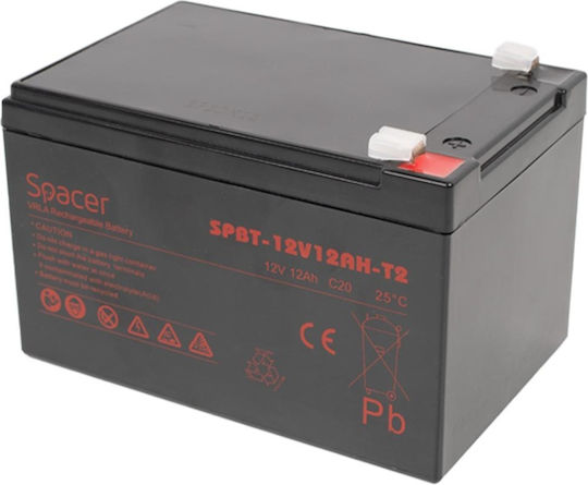 Spc Akku UPS 12V/12Ah Anschluss F1